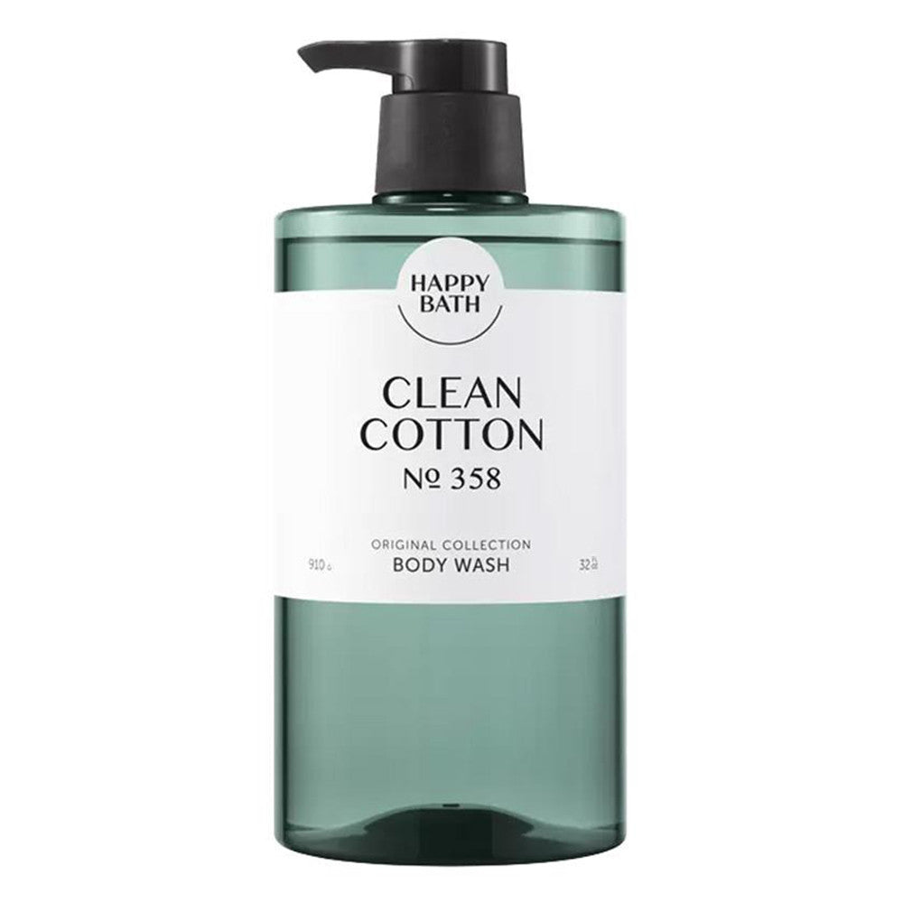 Happy Bath Original Collection Clean Cotton Body Wash 910g
